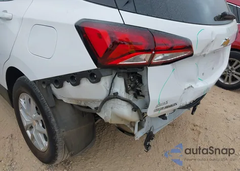 2022 Chevrolet Equinox Fwd Lt из США, поврежденный, VIN 3GNAXKEV4NL162697